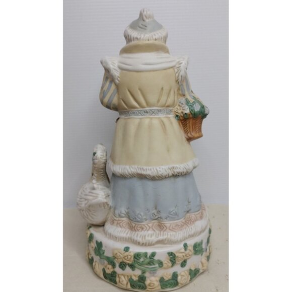 ABC Distributing 11 Inch Porcelain Musical Victorian Santa In Original Box - Picture 7 of 12